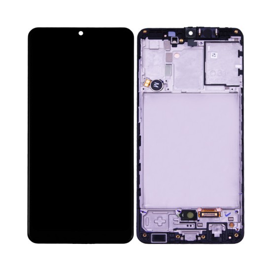 Touch+Display+Frame Samsung Galaxy A31 2020/A315 Service Pack Black Touch+Display+Frame Samsung Galaxy A31 2020/A315 Service Pack Black